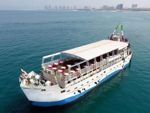 نمایی زیبا از این کشتی